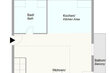 furnished apartement for rent in Hamburg Rissen/Wedeler Landstraße.  floor plan 2 (small)