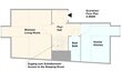 Alquilar apartamento amueblado en Hamburgo Stellingen/Kieler Straße.  plano 2 (pequ)