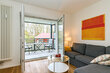 Alquilar apartamento amueblado en Hamburgo Eimsbüttel/Bismarckstraße.  balcón 7 (pequ)