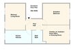 furnished apartement for rent in Hamburg St. Georg/Schmilinskystraße.  floor plan 2 (small)