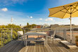 furnished apartement for rent in Hamburg Sternschanze/Stresemannstraße.  roof terrace 8 (small)