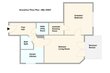 furnished apartement for rent in Hamburg Eppendorf/Geschwister-Scholl-Str..  floor plan 2 (small)