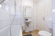 furnished apartement for rent in Hamburg Sasel/Saseler Loge.  bathroom 6 (small)